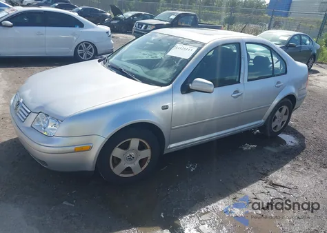 2002 Volkswagen Jetta Gls Tdi from USA, damaged, VIN 3VWSP69M62M018609